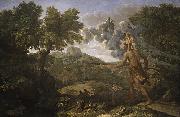 Nicolas Poussin Paysage avec Orion aveugle cherchant le soleil Spain oil painting artist